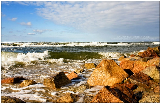 Baltic Sea coastline, Russia view 3