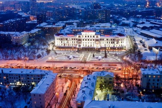 Ekaterinburg city, Russia aerial view 10