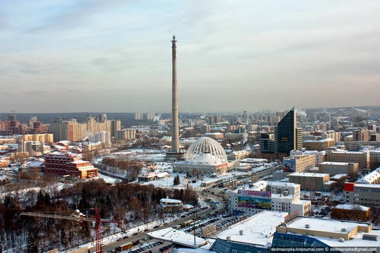 Ekaterinburg city, Russia aerial view 6