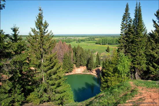 Lake Marine Eye, Mari El, Russia view 3