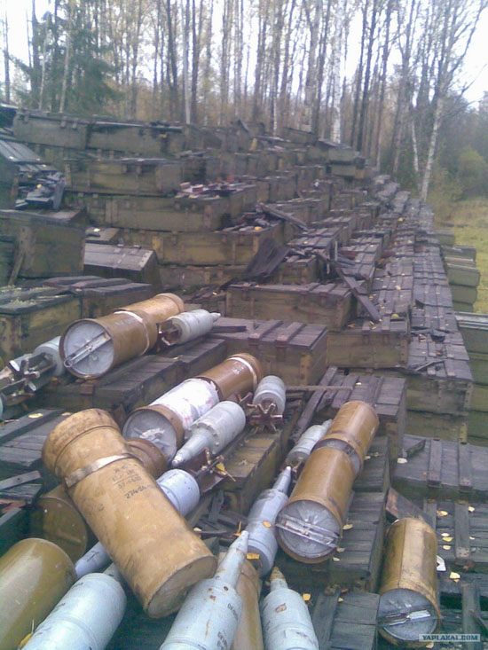 Storage and transportation of ammunition in Russian army view 6