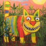 Hallucinogenic cats and other mad paintings of Vasya Lozhkin