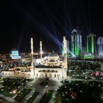 The celebrations of City day in Grozny