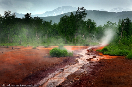 Natural park Nalychevo, Kamchatka peninsula, Russia view 11