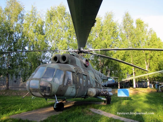 Soviet helicopters museum in Torzhok, Russia - Mi-8T