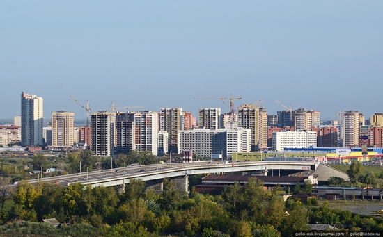 Tyumen, Russia view from the city's tallest building 10