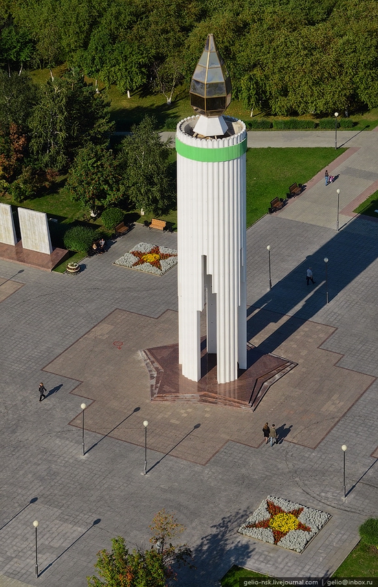 Tyumen, Russia view from the city's tallest building 3