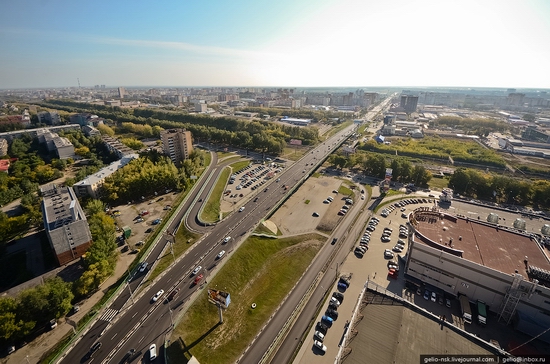 Tyumen, Russia view from the city's tallest building 5