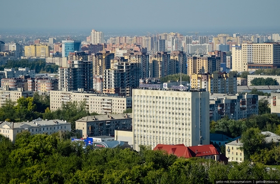 Tyumen, Russia view from the city's tallest building 7