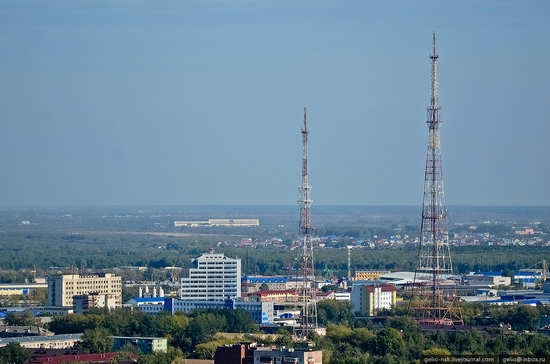 Tyumen, Russia view from the city's tallest building 8