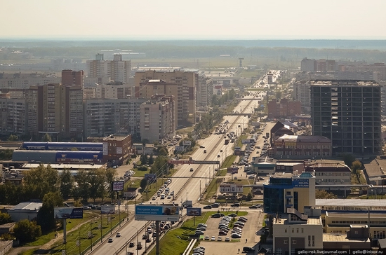 Tyumen, Russia view from the city's tallest building 9