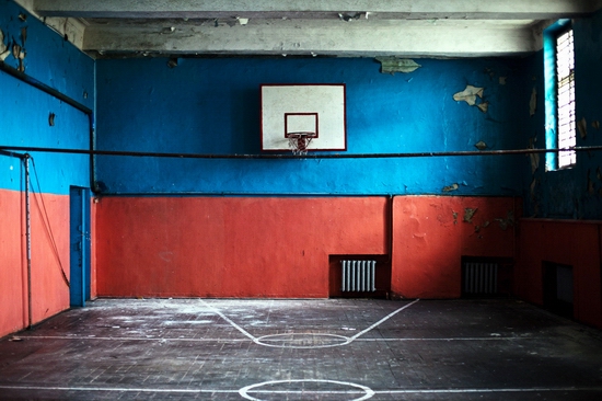 Abandoned school, Teriberka, Kola Peninsula, Russia view 22