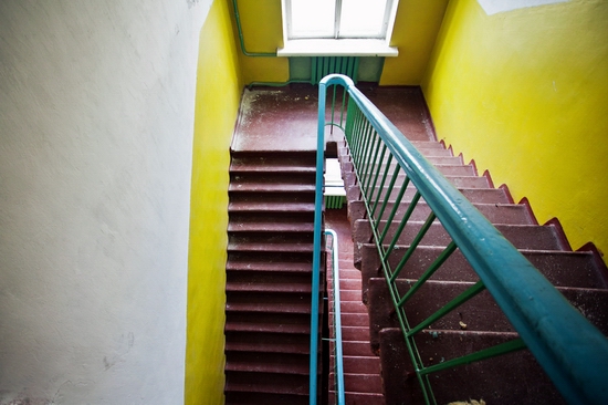 Abandoned school, Teriberka, Kola Peninsula, Russia view 23