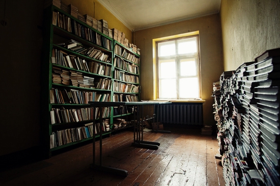 Abandoned school, Teriberka, Kola Peninsula, Russia view 6