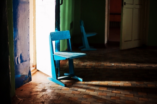 Abandoned school, Teriberka, Kola Peninsula, Russia view 9