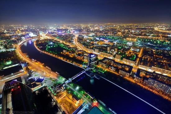 Moscow, Russia tallest building view 1