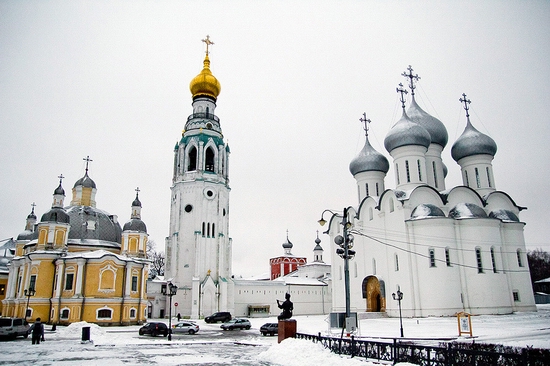 Vologda city Kremlin Square view 1
