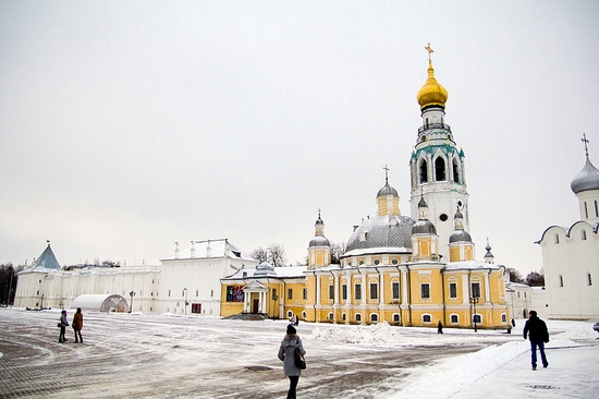 Vologda city Kremlin Square view 3