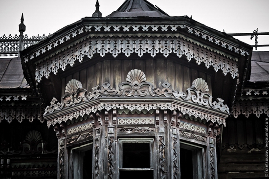 Wooden house, Ostashevo, Kostroma oblast, Russia view 20