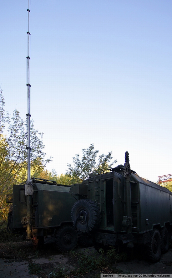 Abandoned base of Soviet military equipment view 20