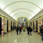 The deepest metro station in Russia was opened in St. Petersburg