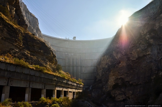 Chirkeyskaya hydropower plant, Russia view 10