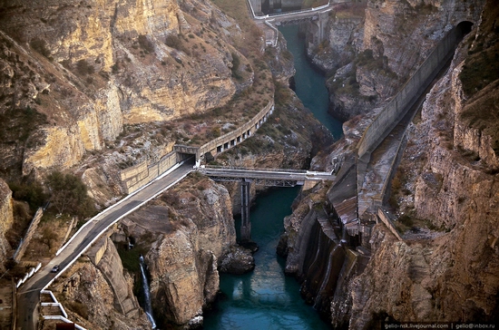 Chirkeyskaya hydropower plant, Russia view 16