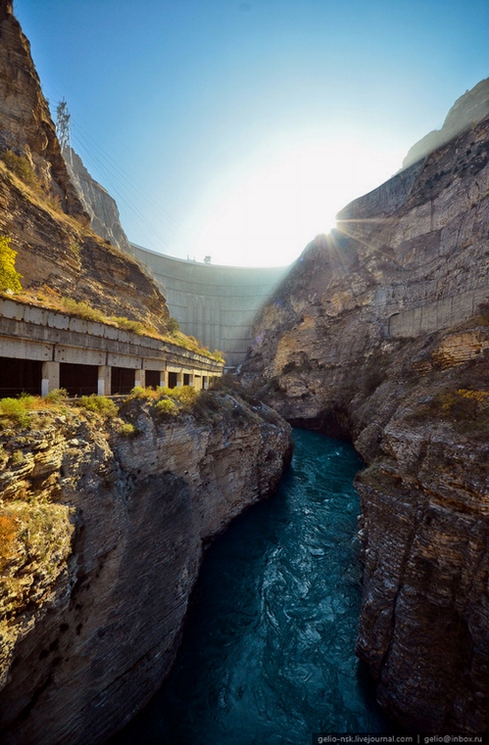 Chirkeyskaya hydropower plant, Russia view 17