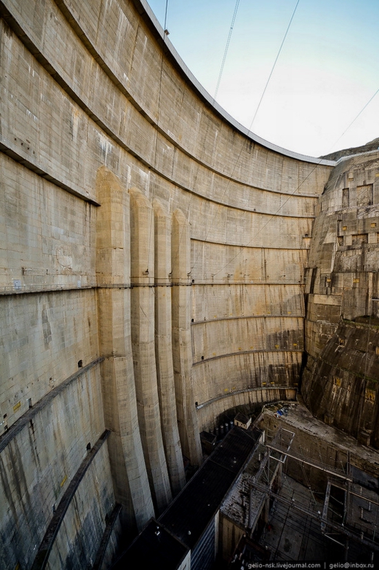 Chirkeyskaya hydropower plant, Russia view 18