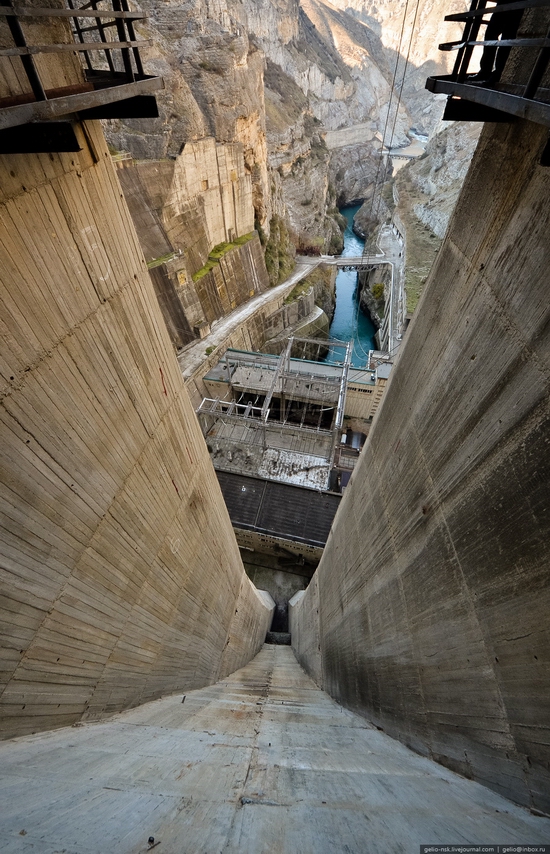 Chirkeyskaya hydropower plant, Russia view 19