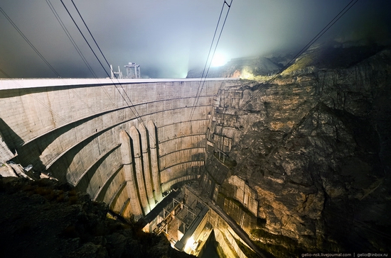 Chirkeyskaya hydropower plant, Russia view 22