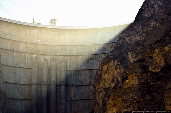 Chirkeyskaya hydropower plant, Russia view 4