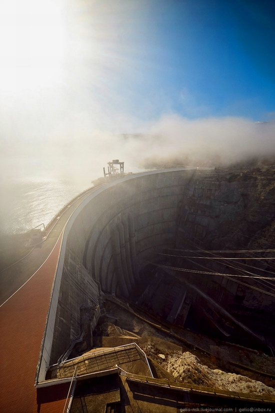 Chirkeyskaya hydropower plant, Russia view 6