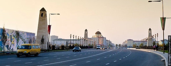 Rebuilt Grozny city, Russia view 14