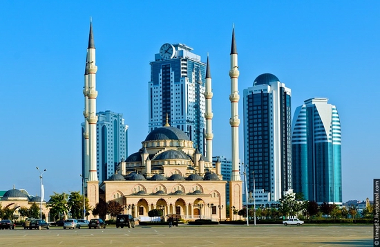 Rebuilt Grozny city, Russia view 17