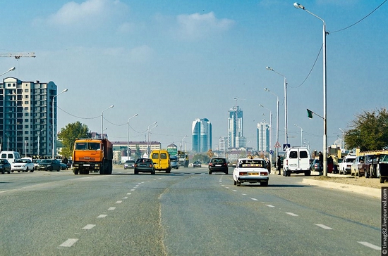 Rebuilt Grozny city, Russia view 3