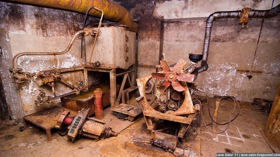 Abandoned bomb shelter, Russia view 17