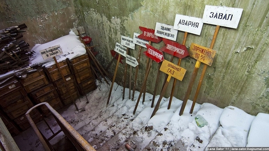 Abandoned bomb shelter, Russia view 3