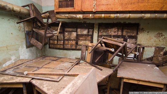 Abandoned bomb shelter, Russia view 32