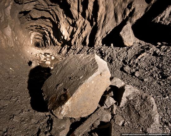 Abandoned mine suspended for years somewhere in Russia view 12