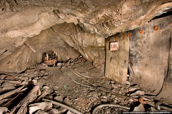 Abandoned mine suspended for years somewhere in Russia view 14