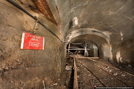 Abandoned mine suspended for years somewhere in Russia view 15