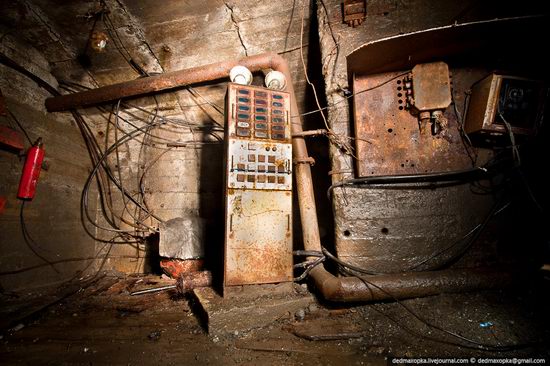 Abandoned mine suspended for years somewhere in Russia view 17