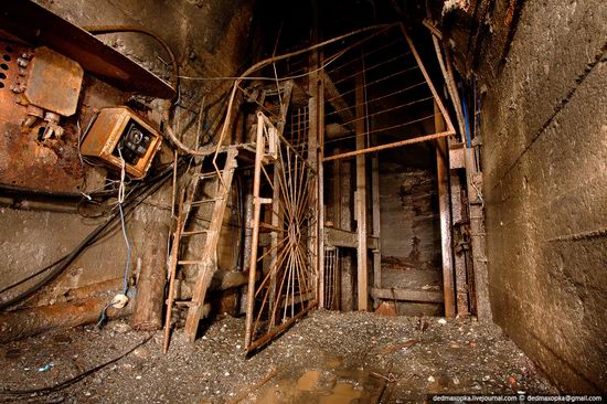 Abandoned mine suspended for years somewhere in Russia view 18