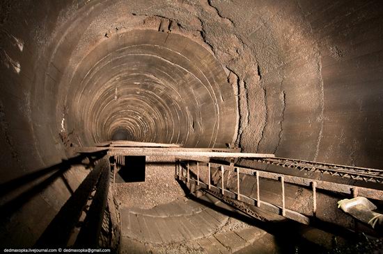 Abandoned mine suspended for years somewhere in Russia view 5