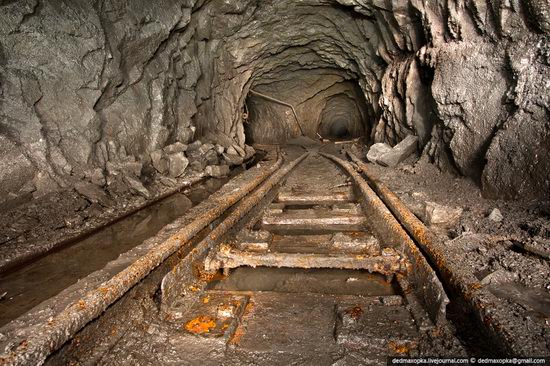 Abandoned mine suspended for years somewhere in Russia view 6