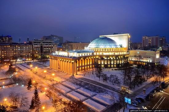 Largest theater building in Russia view 1