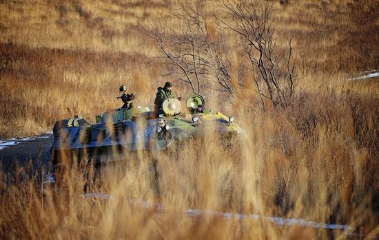 Military exercises of Marine corps of Pacific fleet, Russia view 15