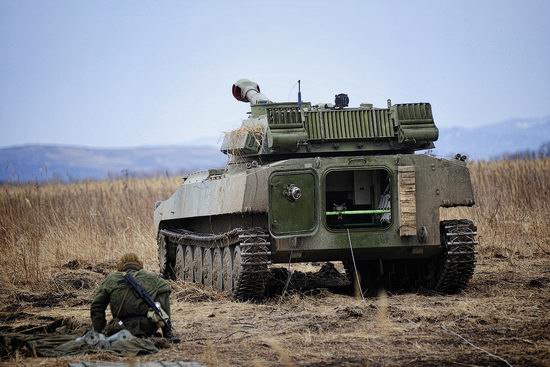 Military exercises of Marine corps of Pacific fleet, Russia view 19