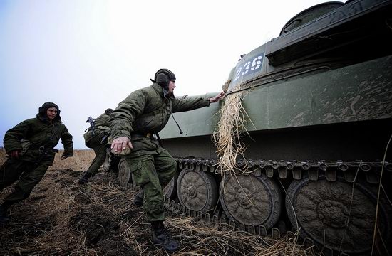 Military exercises of Marine corps of Pacific fleet, Russia view 27